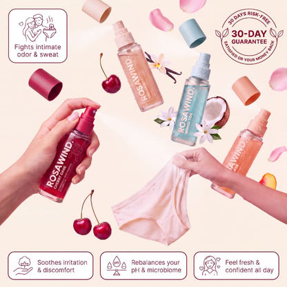 Rosawind | Prebiotic Anti-Odor Intimate Comfort Mist